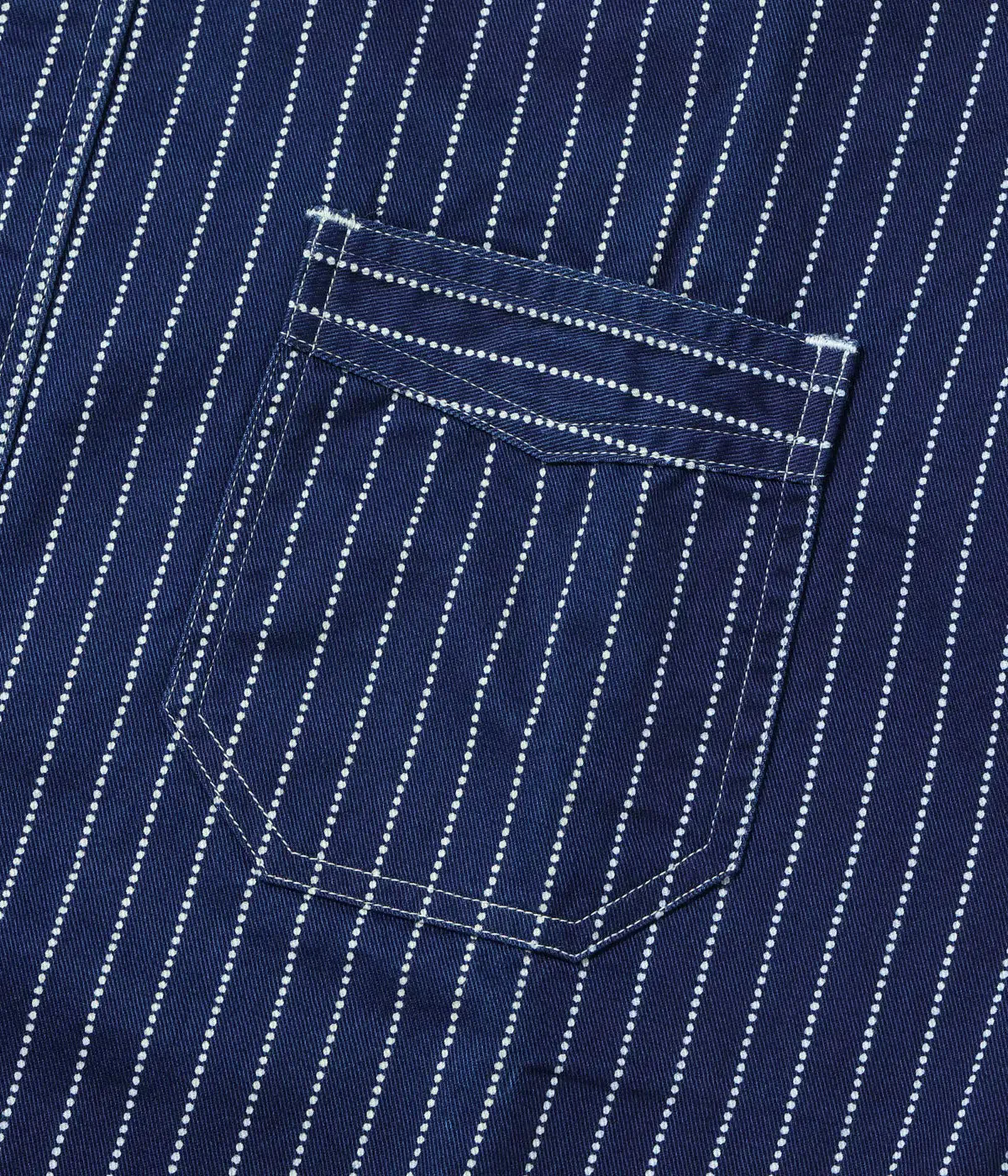 SC36267 Fiction Romance 8.5oz Wabash Stripe S/S Work Shirt sold by Brooklyn Clothing Co. product image thumbnail 3