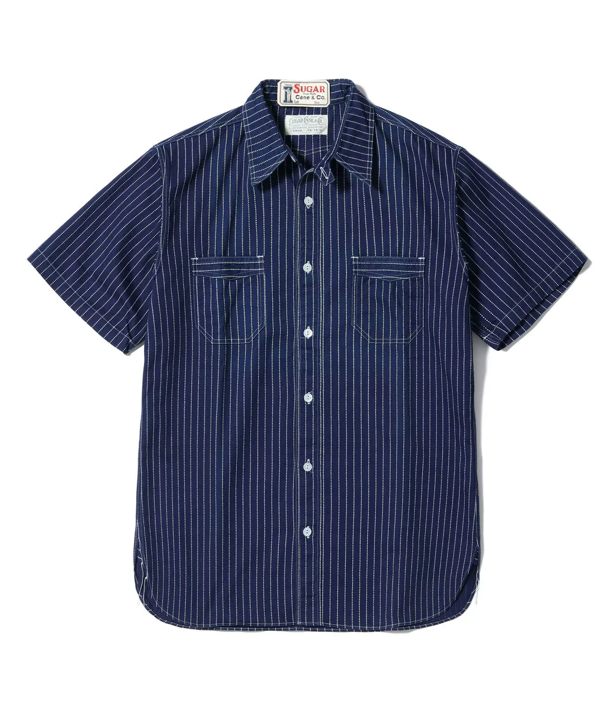 SC36267 Fiction Romance 8.5oz Wabash Stripe S/S Work Shirt sold by Brooklyn Clothing Co.