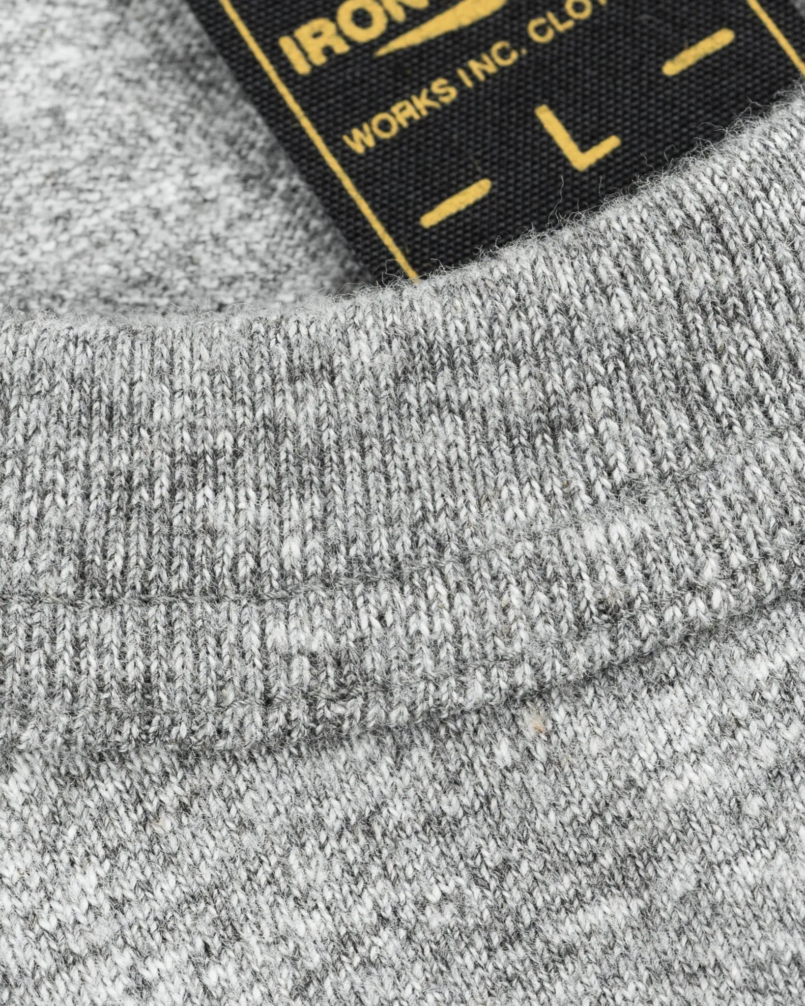IHT-1610L-LGR 6.5oz Loopwheel Tee Light Grey sold by Brooklyn Clothing Co. product image thumbnail 3