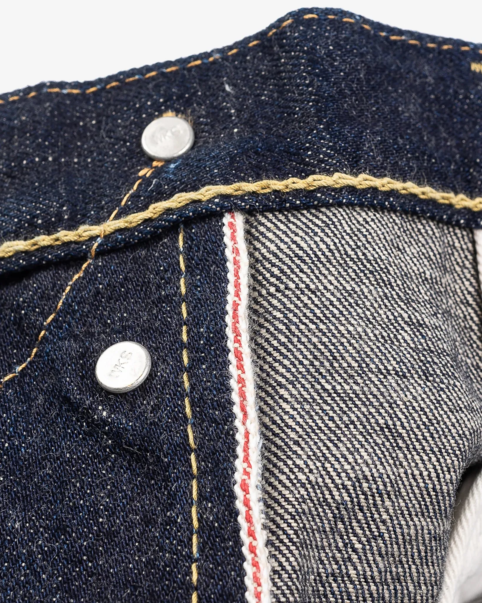 IH-634S-18 18oz Vintage Selvedge Denim Straight Cut Indigo sold by Brooklyn Clothing Co. product image thumbnail 4