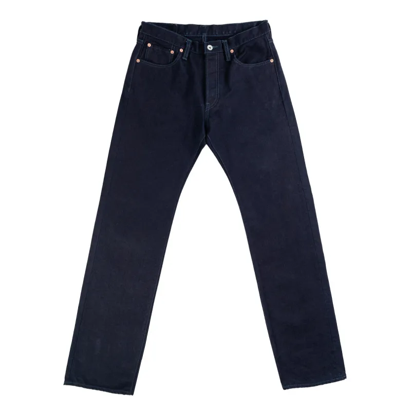 IH-666S-142ii 14oz Selvedge Denim Slim Straight Indigo/Indigo (DRAFT) made by Iron Heart