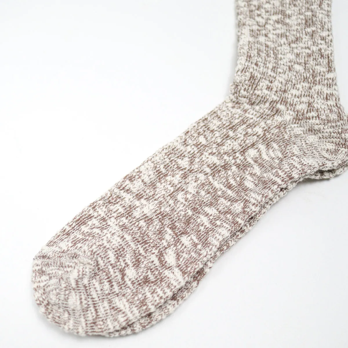 Light Weight Slub Crew Sock Beige sold by Brooklyn Clothing Co. product image thumbnail 2