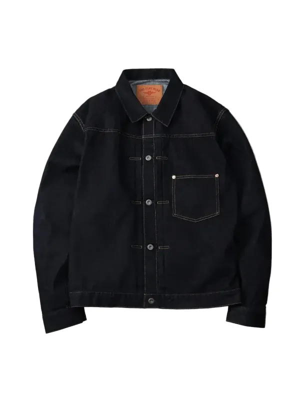 FN-OJ-SD001 12oz 1940's WWII Denim Jacket made by Brooklyn Clothing Co.