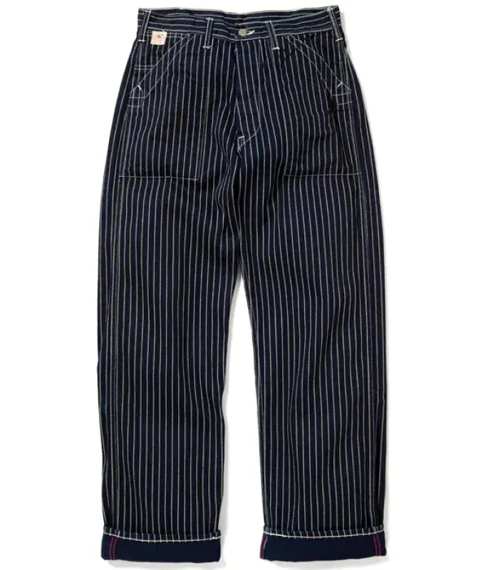 SC40786 9oz Wabash Stripe Engineer Pants made by Sugar Cane