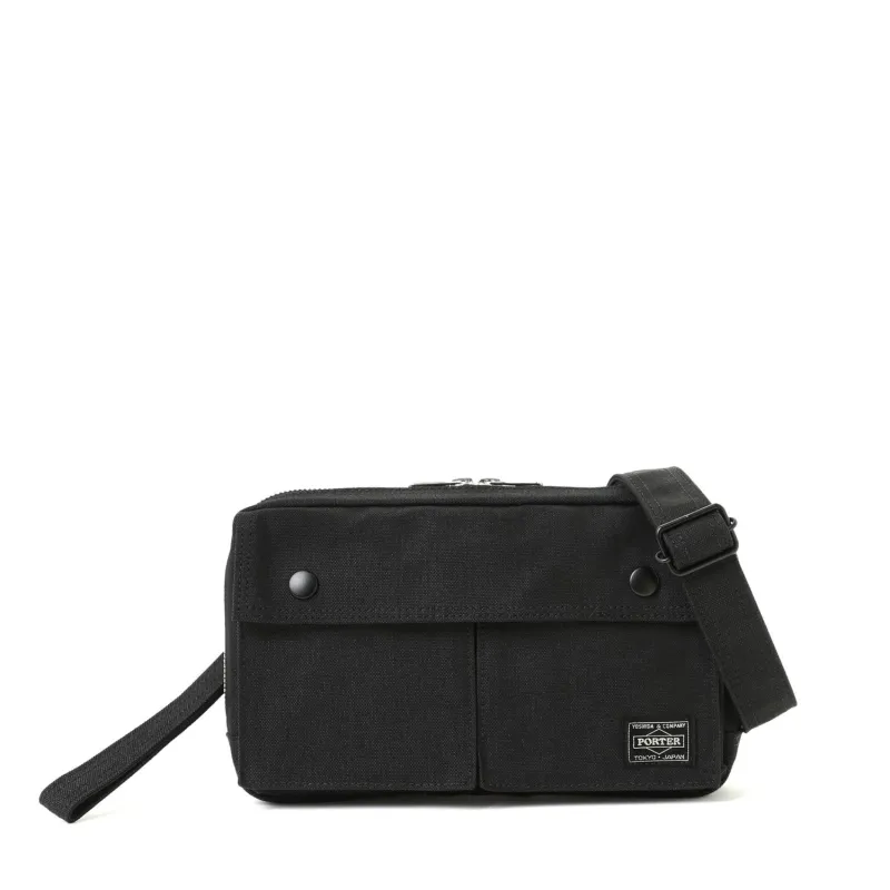 Smoky 2Way Shoulder Bag Black made by Yoshida & Co.