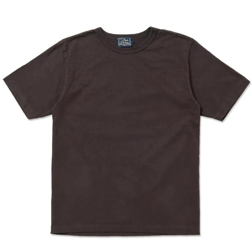 8204 Ishikawadai Small Size Knit Jersey T-Shirt Charcoal Black made by Brooklyn Clothing Co.