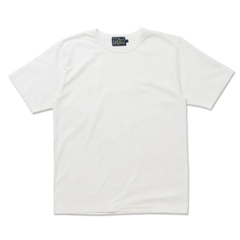 8204 Ishikawadai Tubular Knit Jersey T-Shirt White made by Brooklyn Clothing Co.