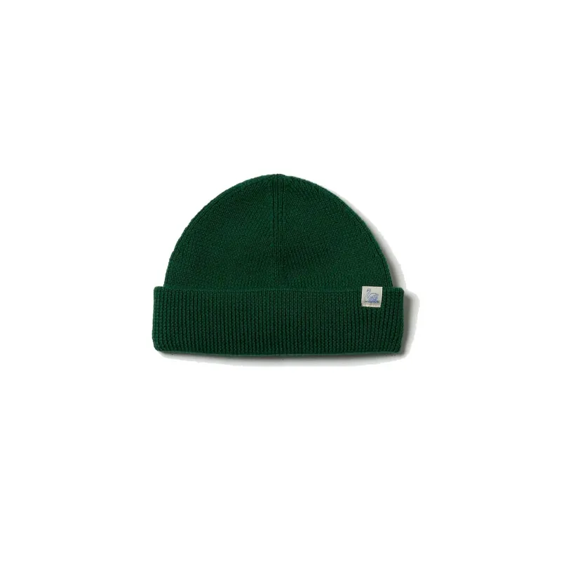 Merino Wool Watch Cap Moss made by Merz B. Schwanen
