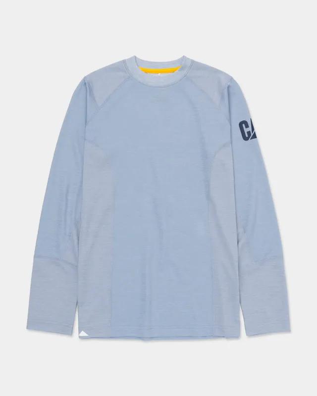 WOMEN'S LIGHTWEIGHT COOLING LS SHIRT sold by CAT Workwear