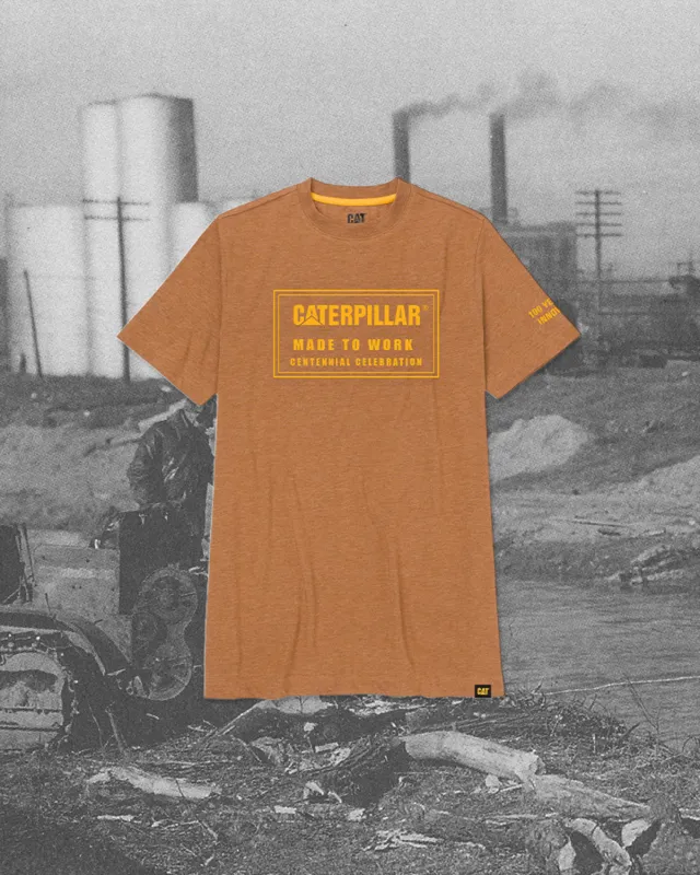 WOMEN'S MADE TO WORK CENTENNIAL T-SHIRT sold by CAT Workwear