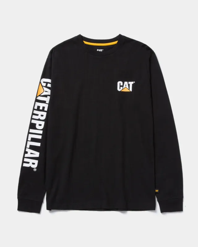 MEN'S TRADEMARK BANNER LONG SLEEVE T-SHIRT made by CAT Workwear