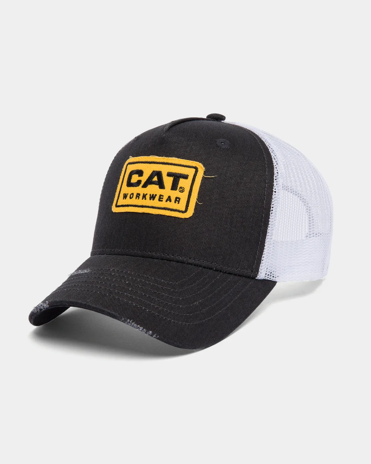 UNSTRUCTURED CURVE BILL TRUCKER CAP sold by CAT Workwear product image thumbnail 4
