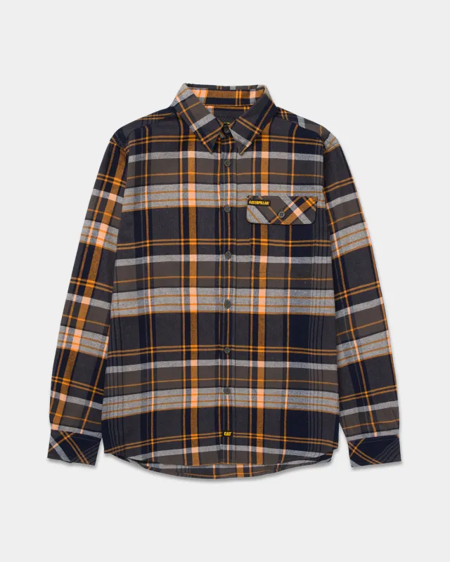 MEN'S FLANNEL SHIRT sold by CAT Workwear