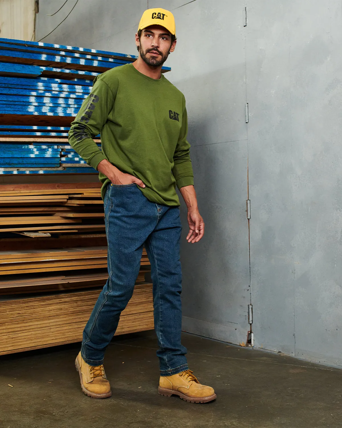 MEN'S D4 ATHLETIC JEAN sold by CAT Workwear product image thumbnail 3