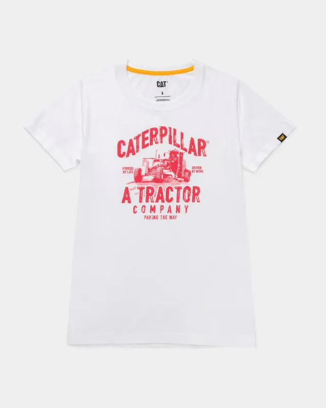WOMEN'S TRACTOR COMPANY GRAPHIC T-SHIRT sold by CAT Workwear