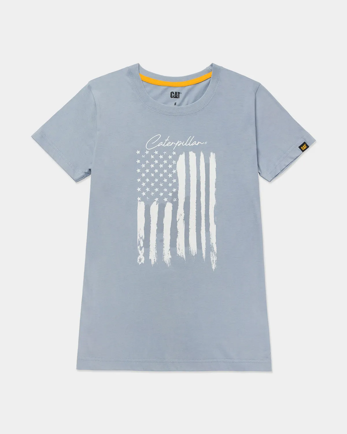 WOMEN'S FLAG GRAPHIC T-SHIRT sold by CAT Workwear