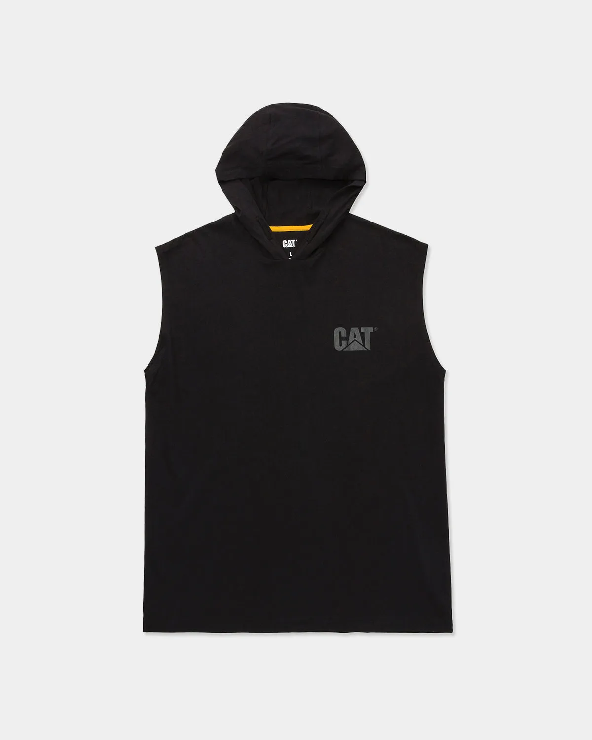 MEN'S HOODED SLEEVELESS T-SHIRT sold by CAT Workwear product image thumbnail 5