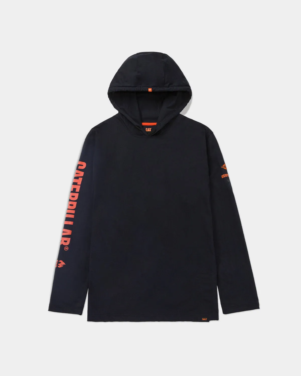 MEN'S FR LIGHTWEIGHT BANNER LS HOODED T-SHIRT sold by CAT Workwear product image thumbnail 4