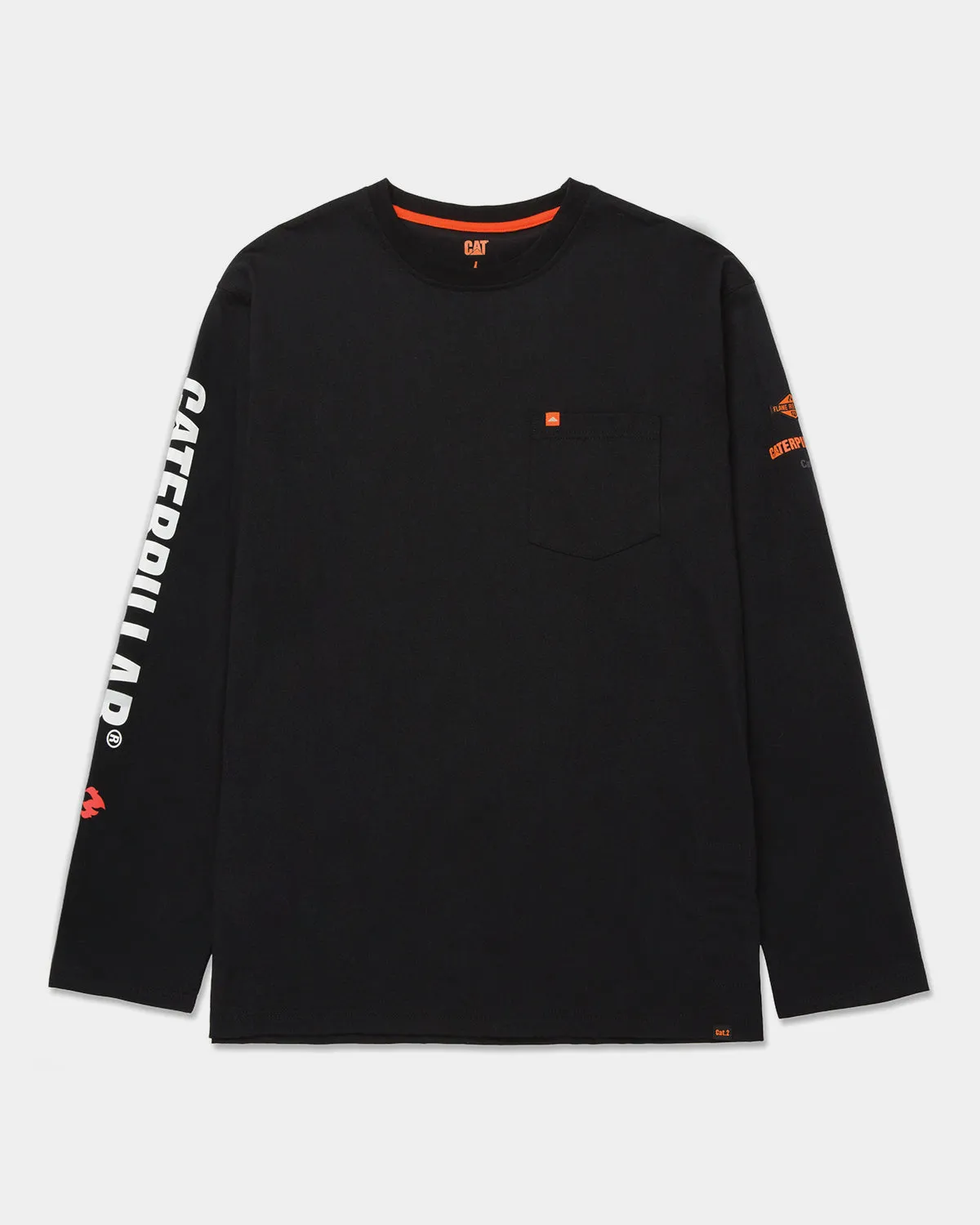 MEN'S FR LIGHTWEIGHT BANNER LS T-SHIRT sold by CAT Workwear product image thumbnail 4