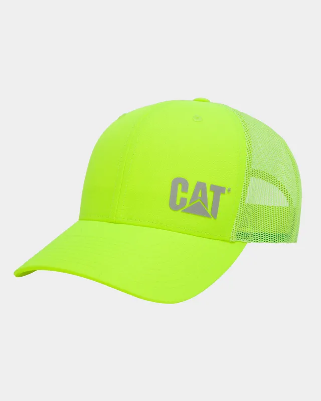 CAT X RICHARDSON 112 HI-VIS TRUCKER HAT sold by CAT Workwear