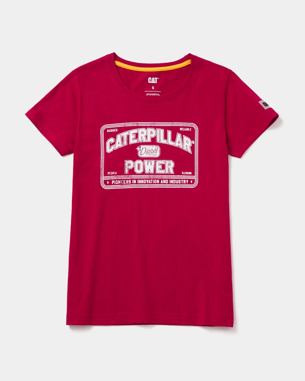 WOMEN'S CATERPILLAR POWER T-SHIRT sold by CAT Workwear