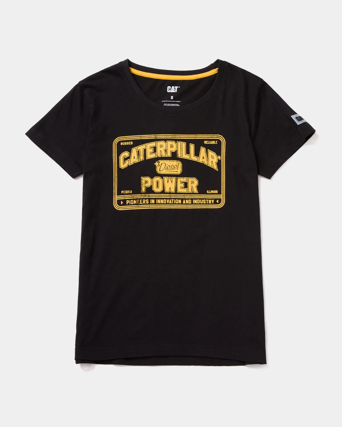WOMEN'S CATERPILLAR POWER T-SHIRT sold by CAT Workwear product image thumbnail 4
