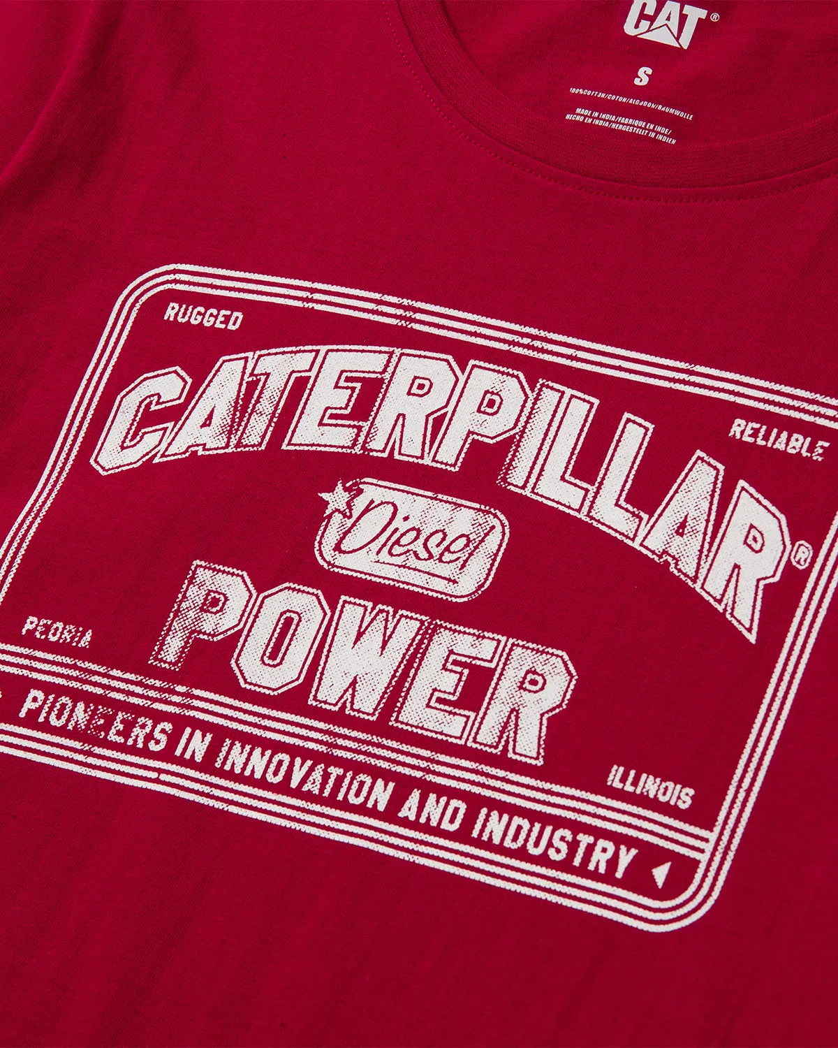 WOMEN'S CATERPILLAR POWER T-SHIRT sold by CAT Workwear product image thumbnail 2