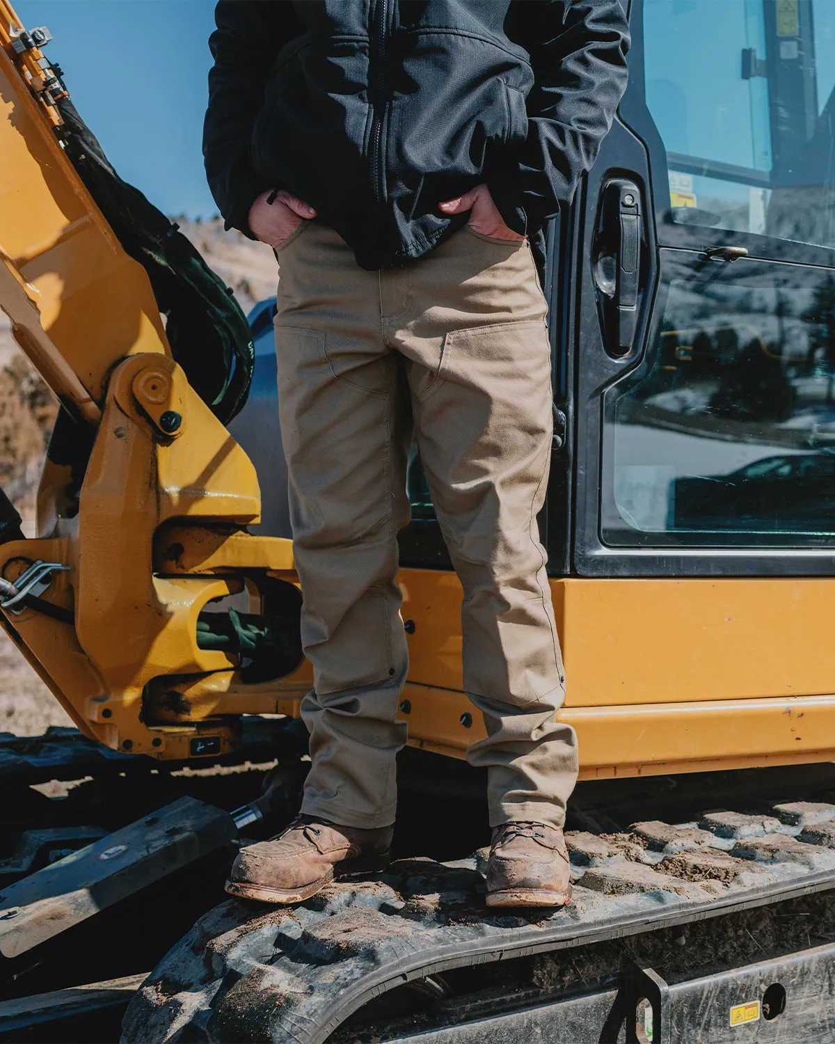 MEN'S DOUBLE FRONT STRETCH CANVAS PANT - STRAIGHT FIT sold by CAT Workwear product image thumbnail 3