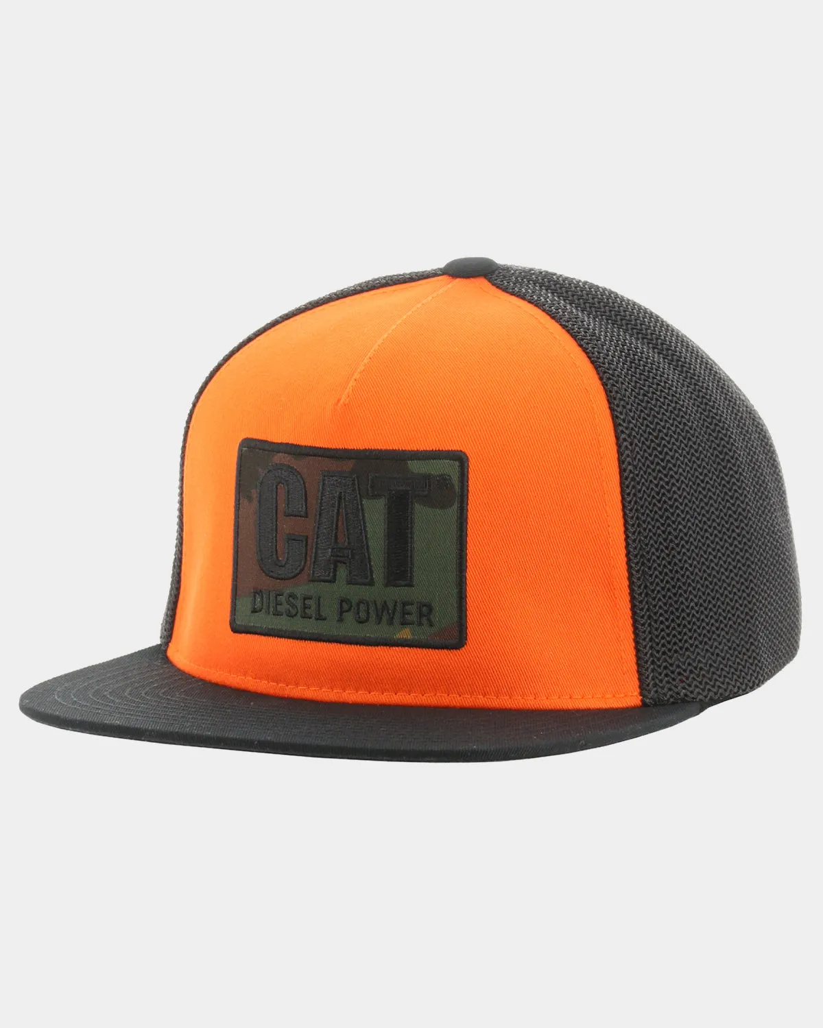 DIESEL POWER FLEXFIT TRUCKER HAT sold by CAT Workwear product image thumbnail 4