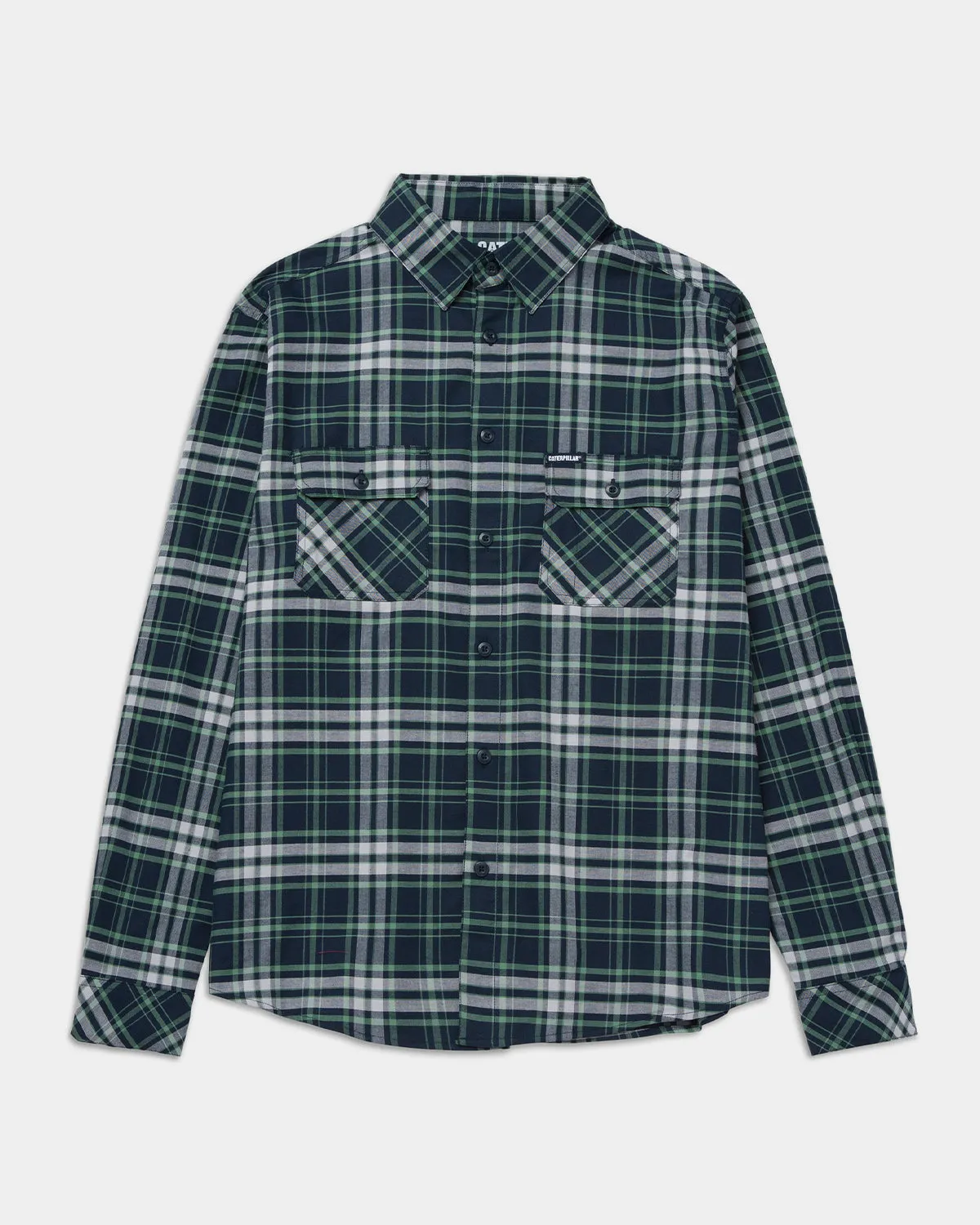 MEN'S PLAID LONG SLEEVE WORK SHIRT sold by CAT Workwear product image thumbnail 5