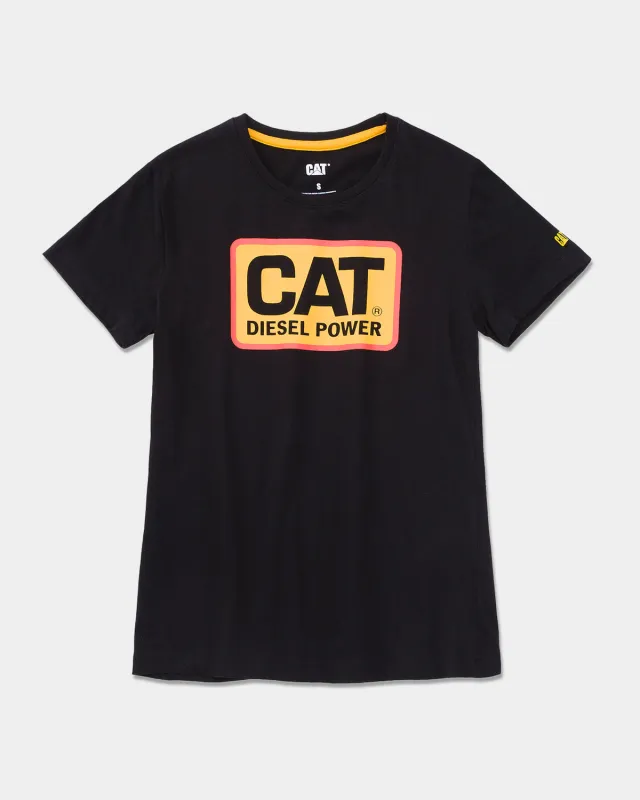 WOMEN'S CAT© DIESEL POWER T-SHIRT sold by CAT Workwear
