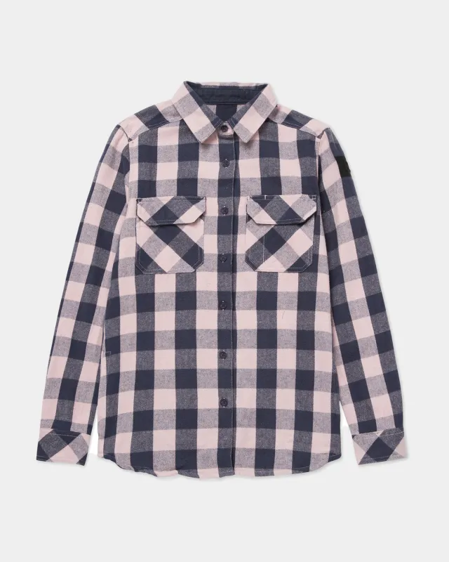 WOMEN'S BUFFALO CHECK FLANNEL OVERSHIRT sold by CAT Workwear