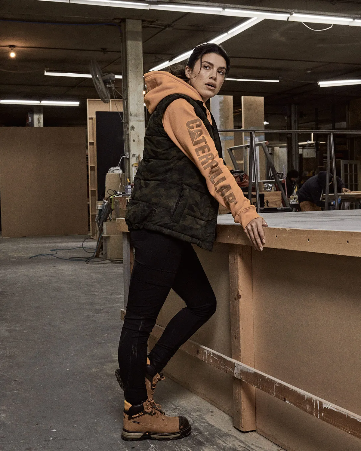 WOMEN'S ARCTIC ZONE INSULATED VEST sold by CAT Workwear product image thumbnail 3