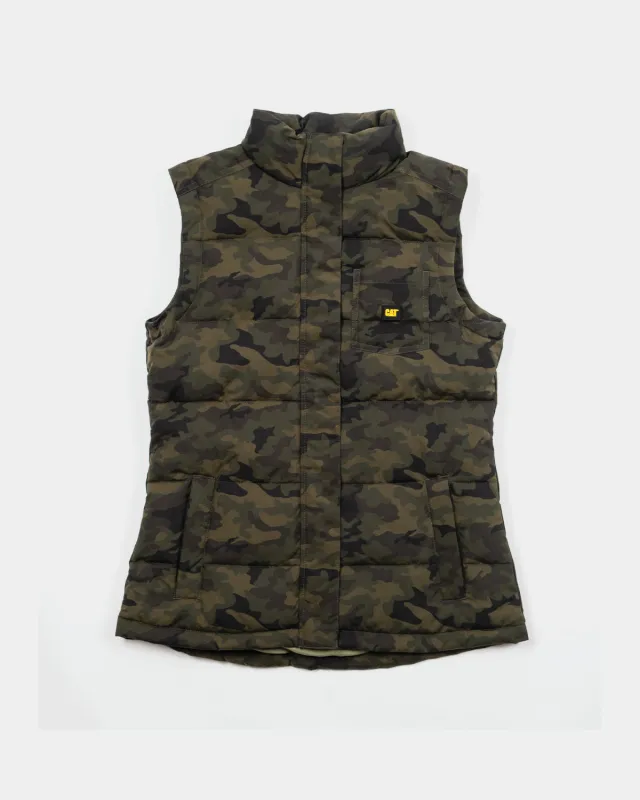 WOMEN'S ARCTIC ZONE INSULATED VEST sold by CAT Workwear