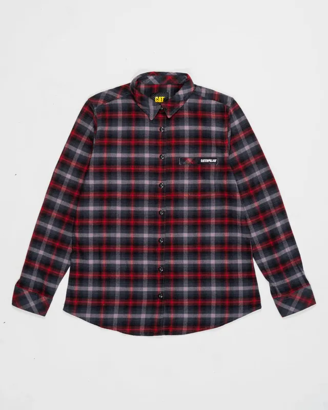 WOMEN'S STRETCH FLANNEL SHIRT sold by CAT Workwear