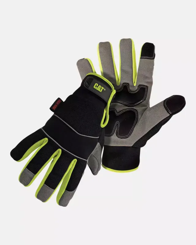 MEN'S WATER RESISTANT LINED PADDED PALM UTILITY GLOVE sold by CAT Workwear
