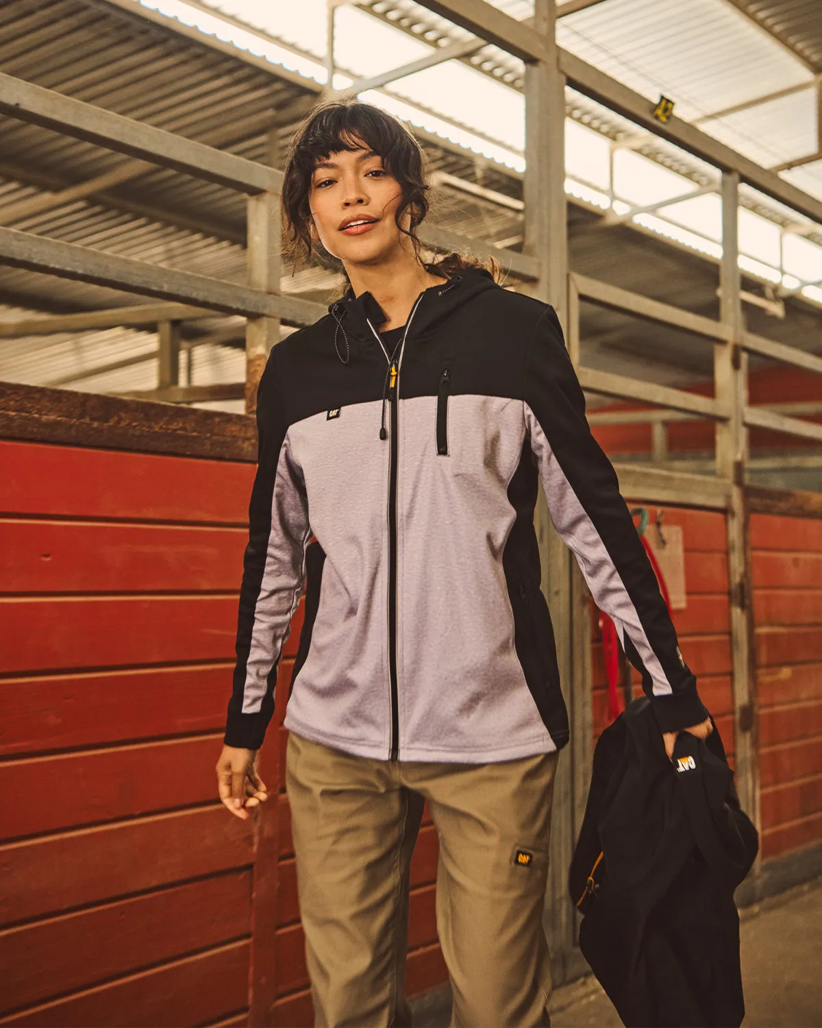 WOMEN'S H2O ZIP UP HOODIE sold by CAT Workwear product image thumbnail 2