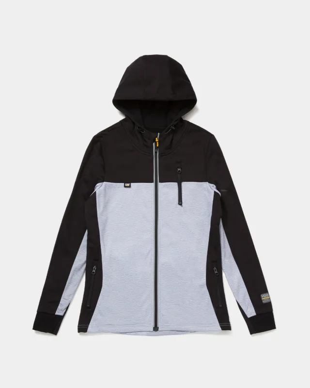 WOMEN'S H2O ZIP UP HOODIE sold by CAT Workwear