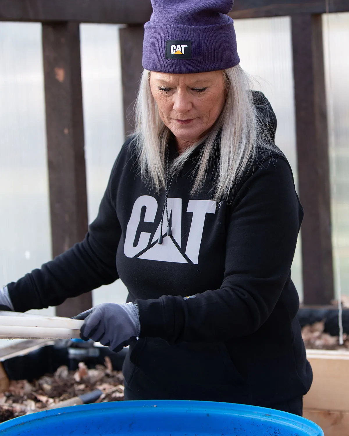 WOMEN'S H2O PULLOVER HOODIE sold by CAT Workwear product image thumbnail 3