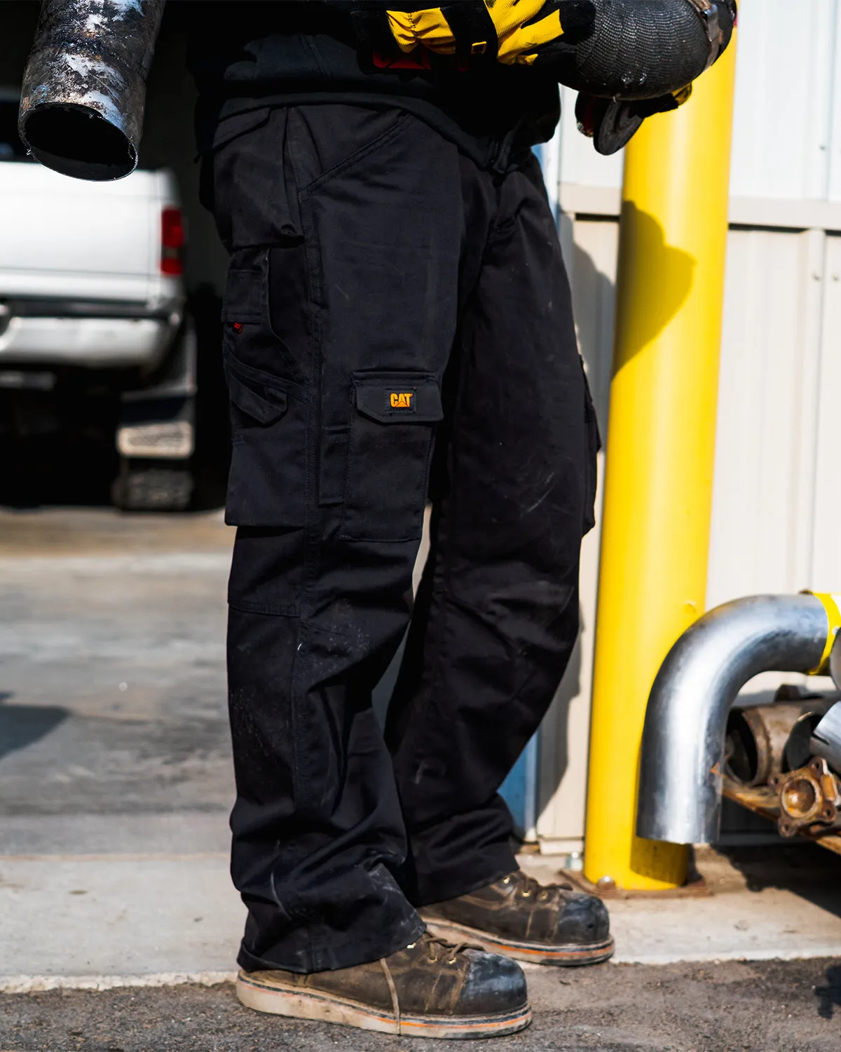 MEN'S FR CARGO WORK PANTS sold by CAT Workwear product image thumbnail 2
