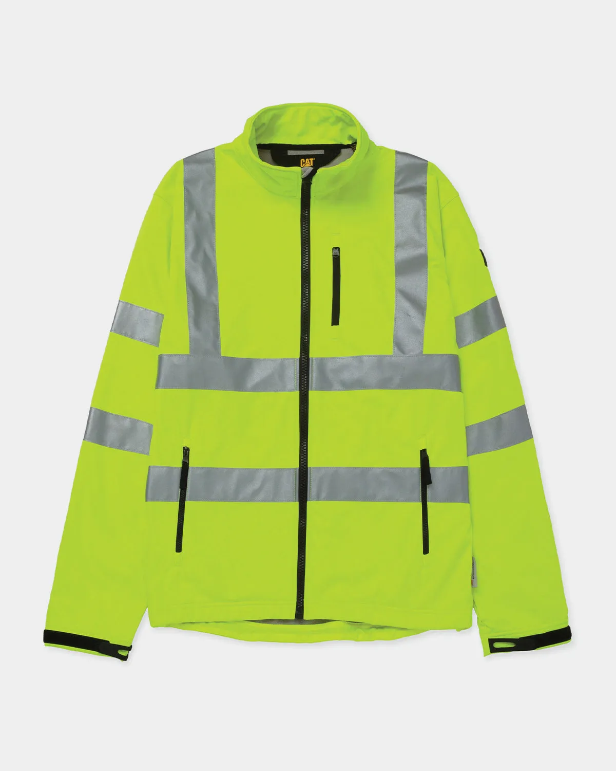 MEN'S HI-VIS SOFTSHELL JACKET sold by CAT Workwear