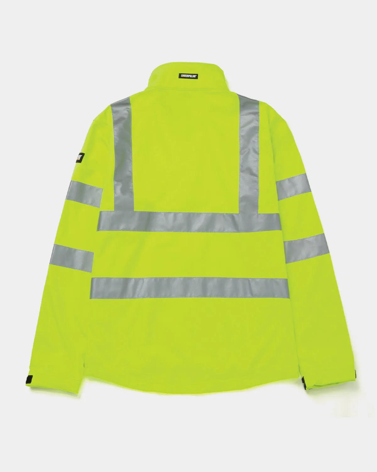 MEN'S HI-VIS SOFTSHELL JACKET sold by CAT Workwear product image thumbnail 2