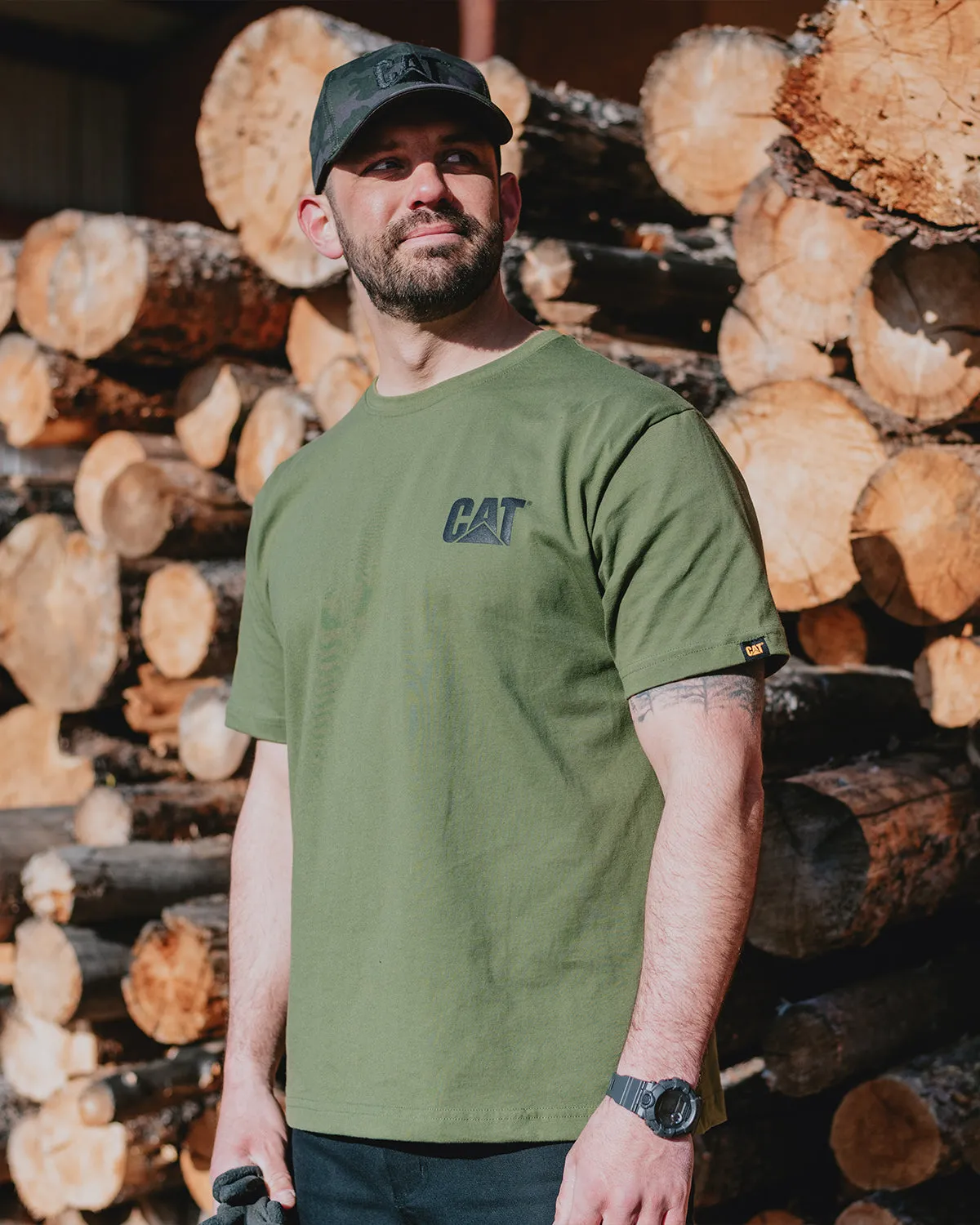 MEN'S TRADEMARK T-SHIRT sold by CAT Workwear product image thumbnail 2