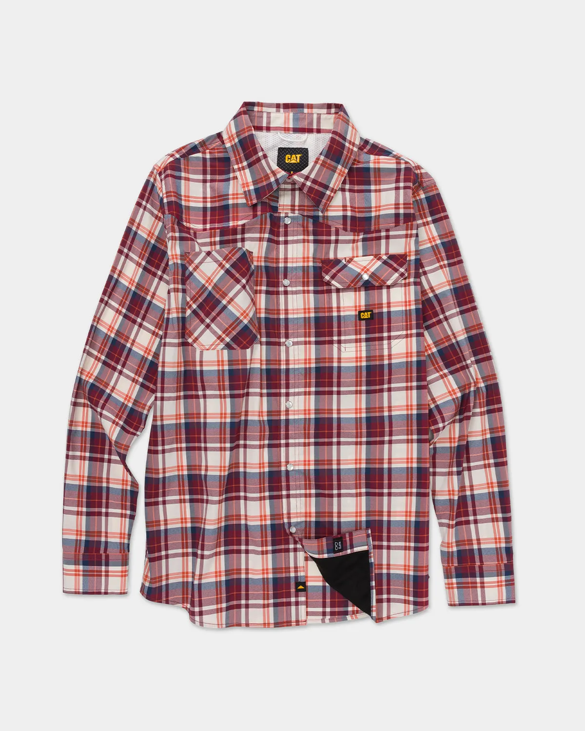 MEN'S LIGHTWEIGHT LS WESTERN SHIRT sold by CAT Workwear product image thumbnail 5