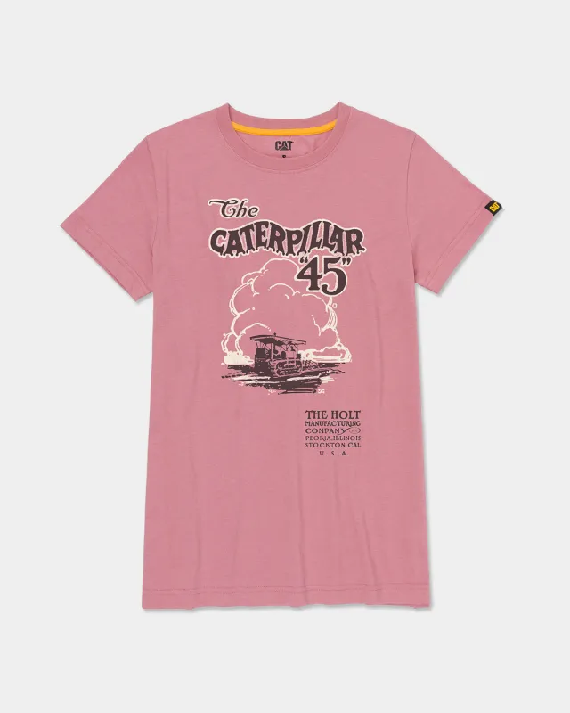 WOMEN'S CAT 45 GRAPHIC T-SHIRT sold by CAT Workwear
