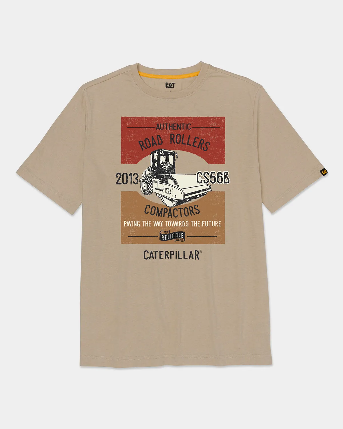 MEN'S ROAD ROLLERS GRAPHIC T-SHIRT sold by CAT Workwear