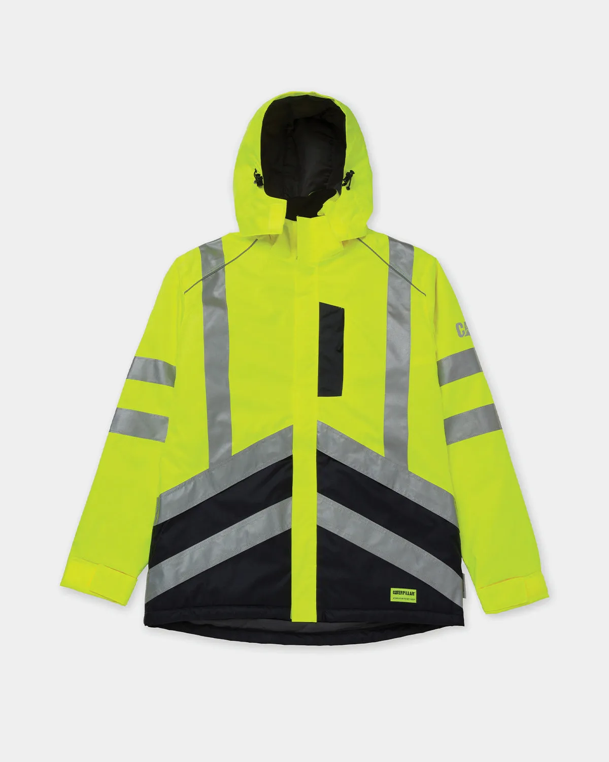 MEN'S H2O HI-VIS WATERPROOF INSULATED JACKET sold by CAT Workwear