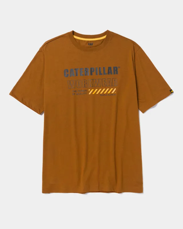 MEN'S WORKWEAR GRAPHIC T-SHIRT sold by CAT Workwear
