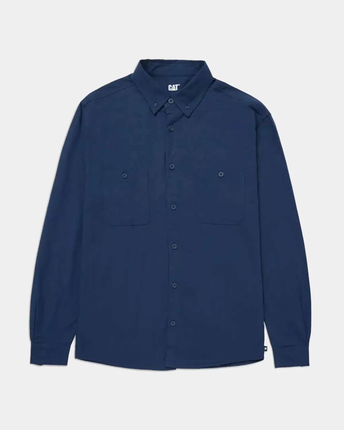 MEN'S CLASSIC OXFORD LONG SLEEVE WORK SHIRT sold by CAT Workwear product image thumbnail 4
