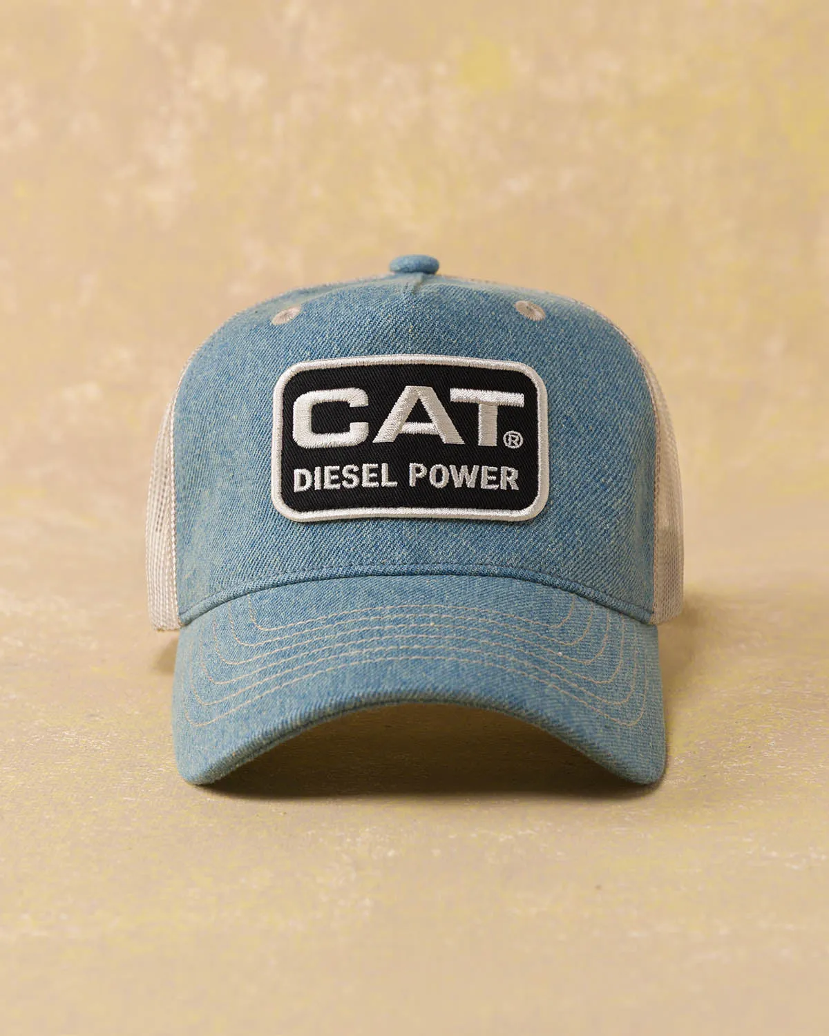 TRUCKER DENIM HAT CAT® WWR DESIGNED BY AVERY RANCH sold by CAT Workwear product image thumbnail 4